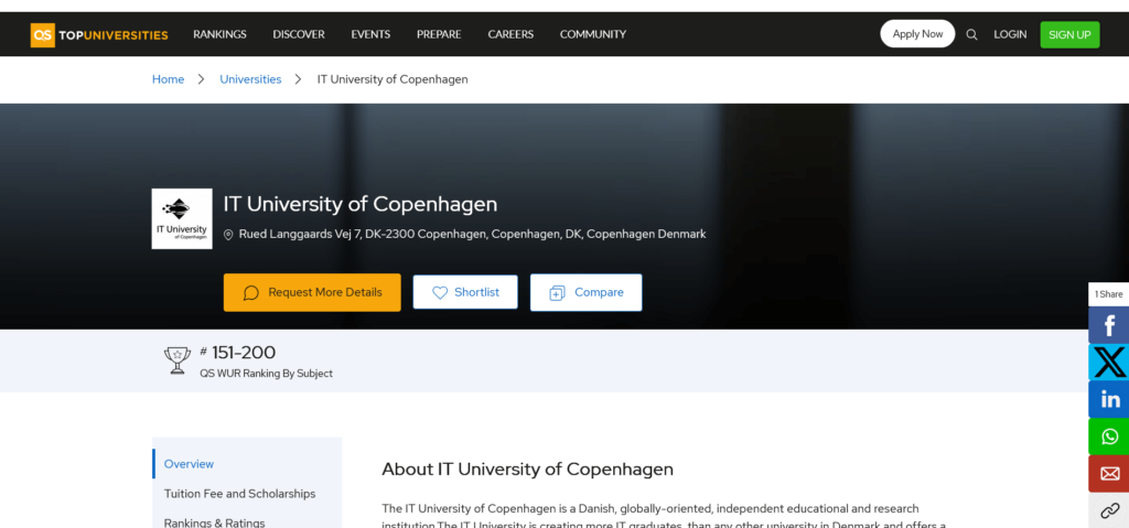 IT University of Copenhagen (ITU) - Gameprofs